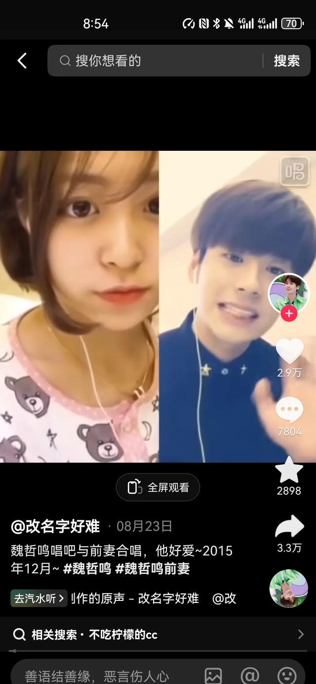 魏哲鸣与前妻王岚
