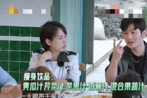 医生辟谣黄晓明阚清子同款果蔬汁减肥法
